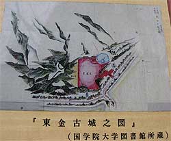 東金古城之図