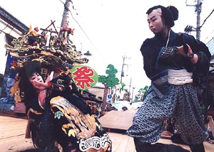 光国と滝夜叉姫の戦い